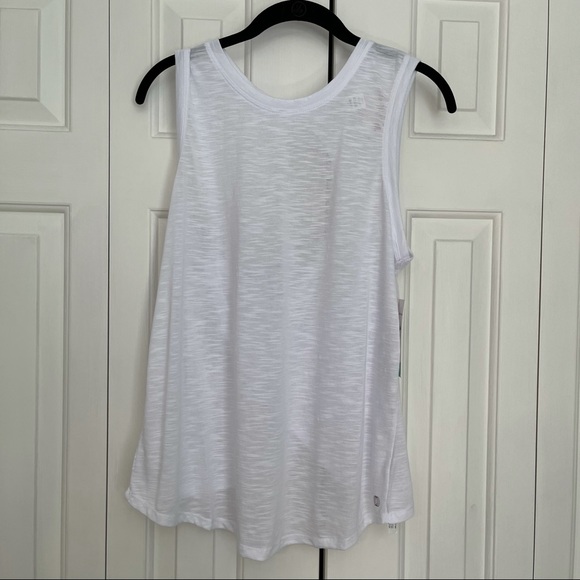 NWT Balance Collection white cut out tank top - Picture 3 of 16